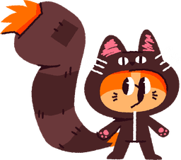 Shippy the cat standing